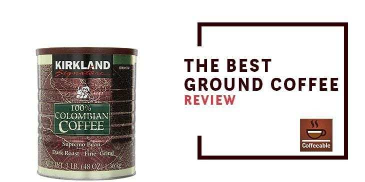 best ground coffee banner image